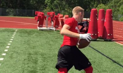 Coast football teams clash in 7-on-7 action