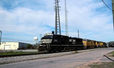 Freight Trains In Gulfport, MS – 03-04-2017