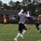 Watch former Ohio State QB Torrance Gibson work out at receiver