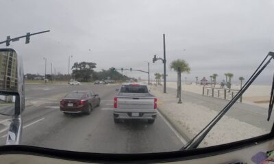 Driving the RV from Gulfport, MS to Biloxi, MS