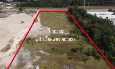 7 acres available on Seaway Rd. Gulfport Mississippi! Close access to I-10 and the water!!