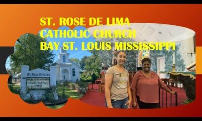 @ ST.  ROSE DE LIMA CATHOLIC CHURCH  BAY ST.  LOUIS MISSISSIPPI @