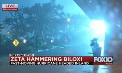 Biloxi conditions during Hurricane Zeta: 730pm Wednesday update