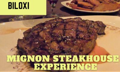 Biloxi Palace Casino Resort Mignon Steaks & Seafood Restaurant Experience (Holiday Edition) !!!!