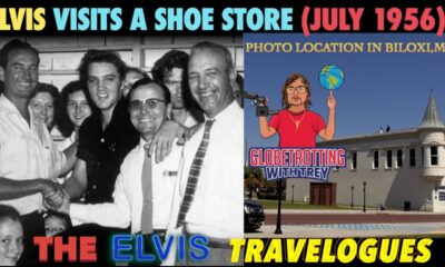 ELVIS visits David's Shoe Store in Biloxi, Ms (July 1956) Store Location in 2021