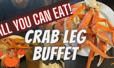 ALL YOU CAN EAT CRAB LEGS BUFFET IN BILOXI! Treasure Bay Casino Seafood Infinity Restaurant