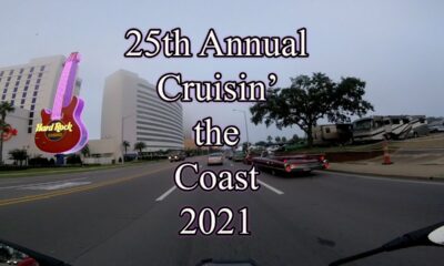 Cruisin the Coast 2021 || 25th Annual || Around Gautier and Biloxi Mississippi