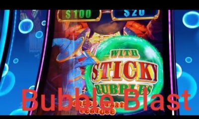 🎰Bubble Blast🎰 Bonus  Line Hits and Hotel Beau Rivage Biloxi Mississippi|