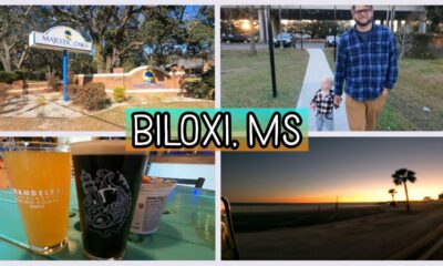 EXPLORING BILOXI & GULFPORT MISSISSIPPI + MAJESTIC OAKS RV PARK TOUR//FUN RV WEEKEND GETAWAY