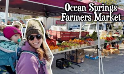 Ocean Springs Fresh Market 👩‍🌾//The Yoder Homestead