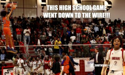 This high school atmosphere was CRAZY!! Championship game goes down to the wire! 🔥