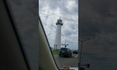 Driving Along Gulf Beach Ave for 30miles in Biloxi, Mississippi