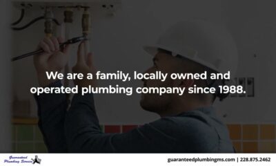 Guaranteed Plumbing Service Ocean Springs Mississippi 39564