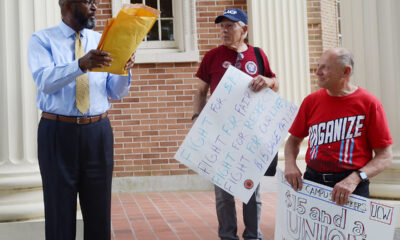 ‘A huge victory’: Minimum wage workers at USM get pay raise after protest 