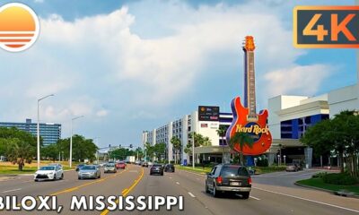 Biloxi, Mississippi! Drive with me through a Mississippi town!