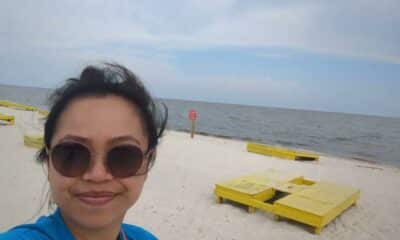 Biloxi Mississippi Bay walk Beach