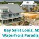 Moving to Bay Saint Louis? Maybe this waterfront paradise is for you!