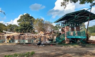 Tisdale library in Jackson, MS, is no longer.