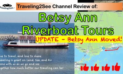 UPDATED Review  –  Betsy Ann Riverboat 2022 MOVED to Bay Saint Louis Mississippi – FOUR THUMBS UP