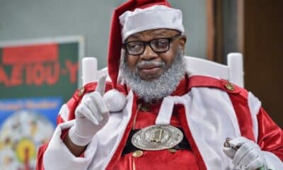 Black Santa Claus strikes a positive note in communities of color