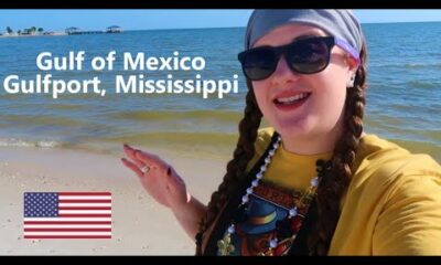 🇺🇲 😎 Gulf of Mexico – Gulf Coast – Gulfport, Mississippi – Travel Vlog Road Trip 2022 🇺🇲