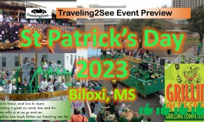 St Patrick's Day 2023 Celebration in  Biloxi MS on the Mississippi Gulf Coast, see what's happening!