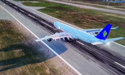 X-PLANE 12 A340-600 APPROACH LANDING AT GULFPORT MISSISSIPPI