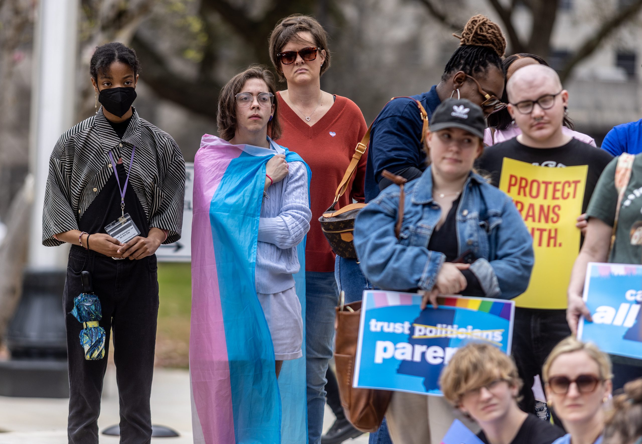 ‘What are we doing?’: Protesters say legislative focus on anti-trans bill misplaced amid health care crisis 