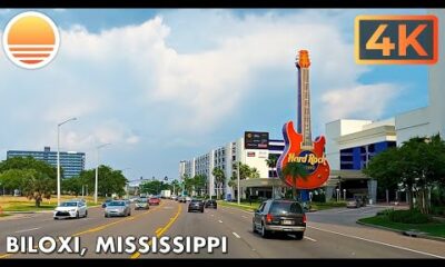 Biloxi, Mississippi! Drive with me through a Mississippi town!