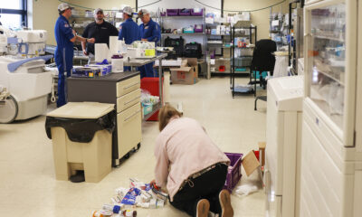 Patients seek care at field hospital in Rolling Fork after tornado