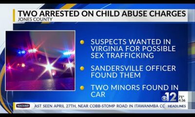 Two wanted for child abuse in Virginia arrested in Mississippi