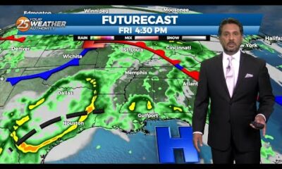 5/10 – The Chief’s “Spotty Morning Rain” Wednesday Morning Forecast