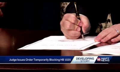 House Bill 1020 temporary block of judges