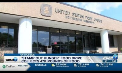 Postal workers collect more than 23 tons of food Saturday