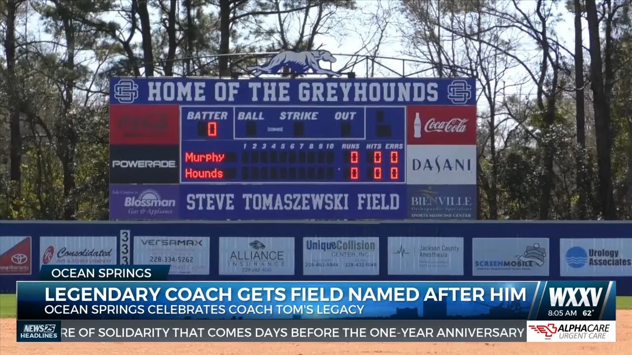 Ocean Springs High names baseball field after legendary coach