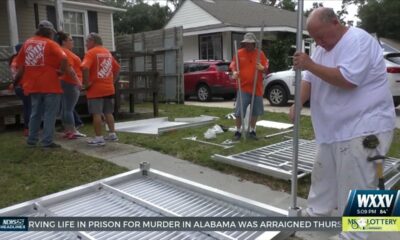 Mississippi Heroes and Home Depot team up to give caregiver new wheelchair ramp