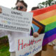 ‘We need to call her out’: Protesters seek to hold UMMC’s Woodward accountable for closing LGBTQ+ clinic