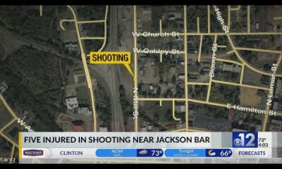 Five injured in shooting near Jackson bar