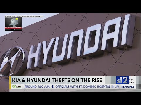 Jackson police warn about Kia, Hyundai thefts