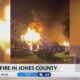 Jones County home damaged by fire