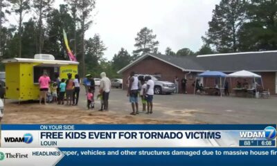 Free kids event for tornado victims