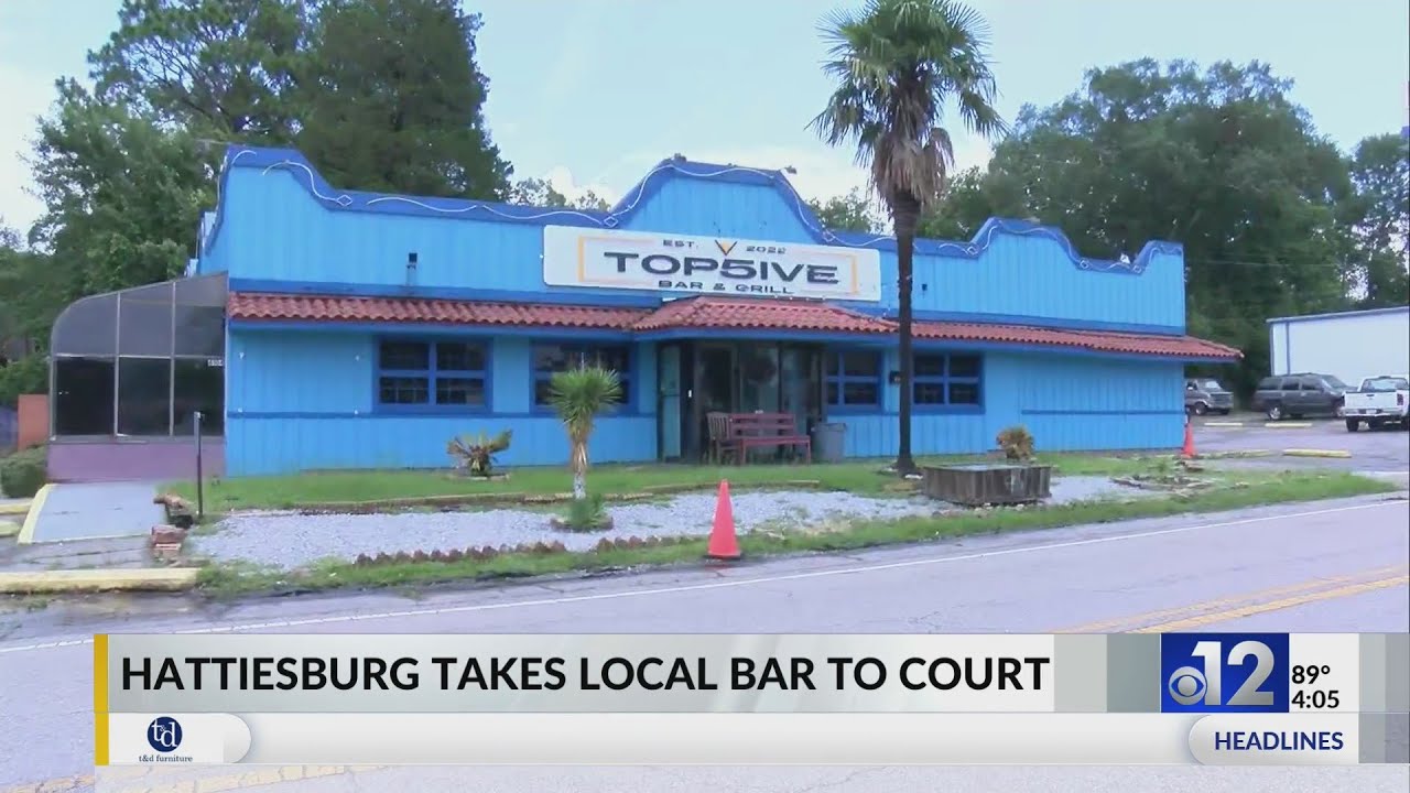 Hattiesburg takes local bar to court