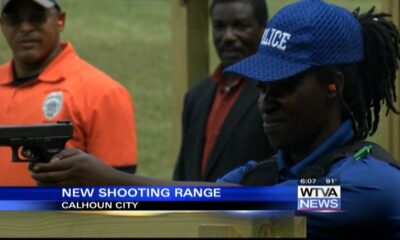 New police shooting range completed in Calhoun City