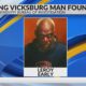 Missing Vicksburg man found dead