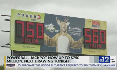 Powerball jackpot climbs to 0 million ahead of Wednesday’s drawing