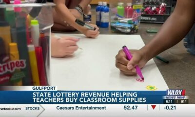 State lottery revenue helping teachers buy classroom supplies