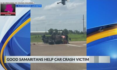 Good Samaritans help Canton crash victim