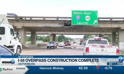 Repairs on overpass at Interstate 59/U.S. 49 interchange completed