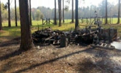 Jasper County mobile home destroyed in Sunday fire