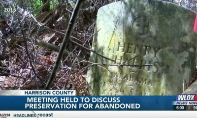 Harrison County community holds meeting to discuss preservation of abandoned cemetery